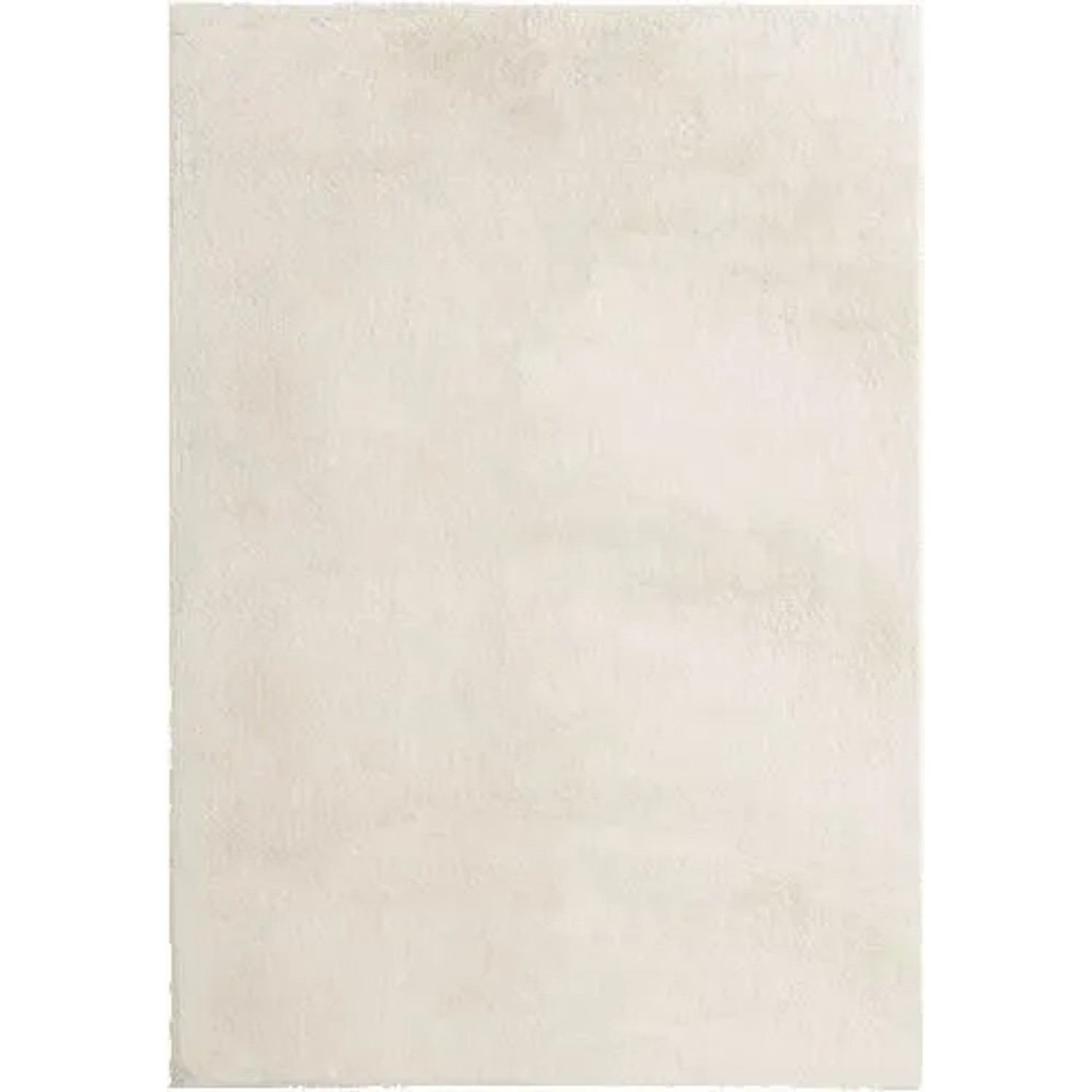 Mömax Webteppich Fuzzy 3 in Creme ca. 160x230cm