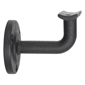 SOTECH Handlaufhalter ROBUST Schwarz Höhe 68 mm Ausladung 67,5 mm für Handläufe mit Ø 45 mm