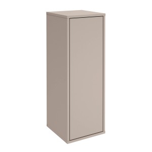Fackelmann Midischrank Compact Line in Kaschmir, Badmöbel mit einer Tür.