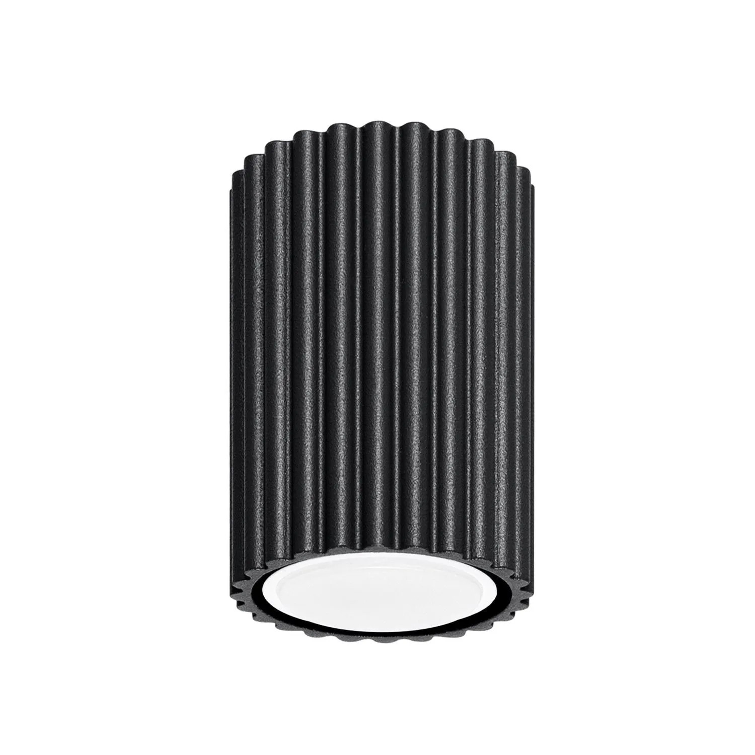 Licht-Erlebnisse Spot Leuchte Schwarz Rund Ø 6,5 CM Aufputz Aluminium GU10 Modern