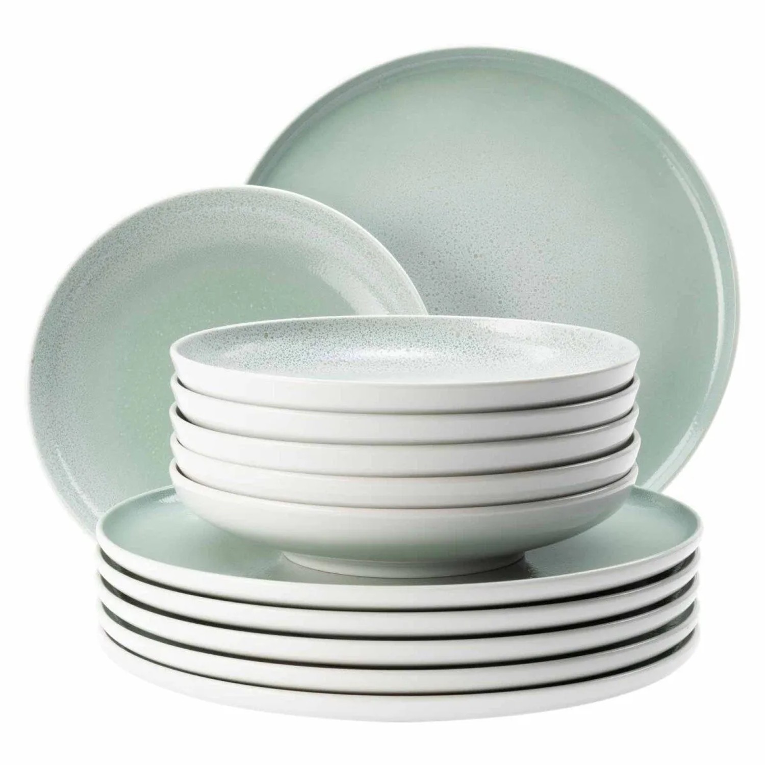 Seltmann Weiden Sento Home Tafelservice 12-teilig Aura Mint