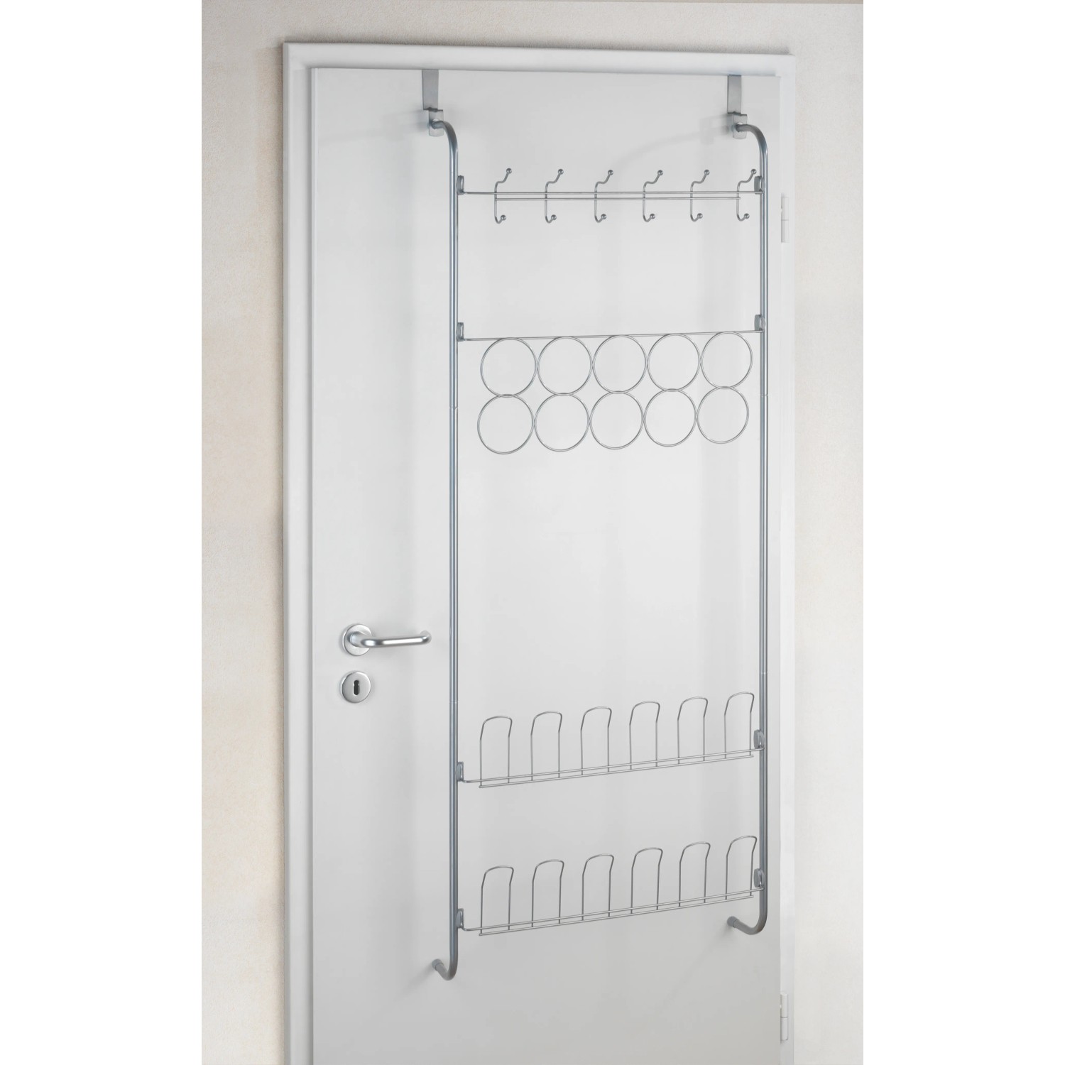 Wenko Türgarderobe 150,5 x 59 x 18,5 cm Metall kaufen bei OBI