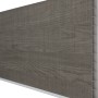 GroJa BasicLine Einzelprofil in Grey Ash Cut Optik für Zaunbau & Sichtschutz.