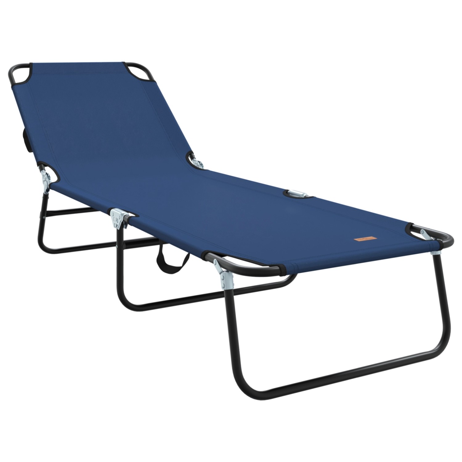 vidaXL Klappliege Tragbar Blau 600D Oxford-Gewebe 42003140
