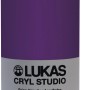 Lukas Cryl Studio Acrylfarbe, 250ml, Permanentviolett. Künstler-Acrylfarbe in brillanter Farbe.