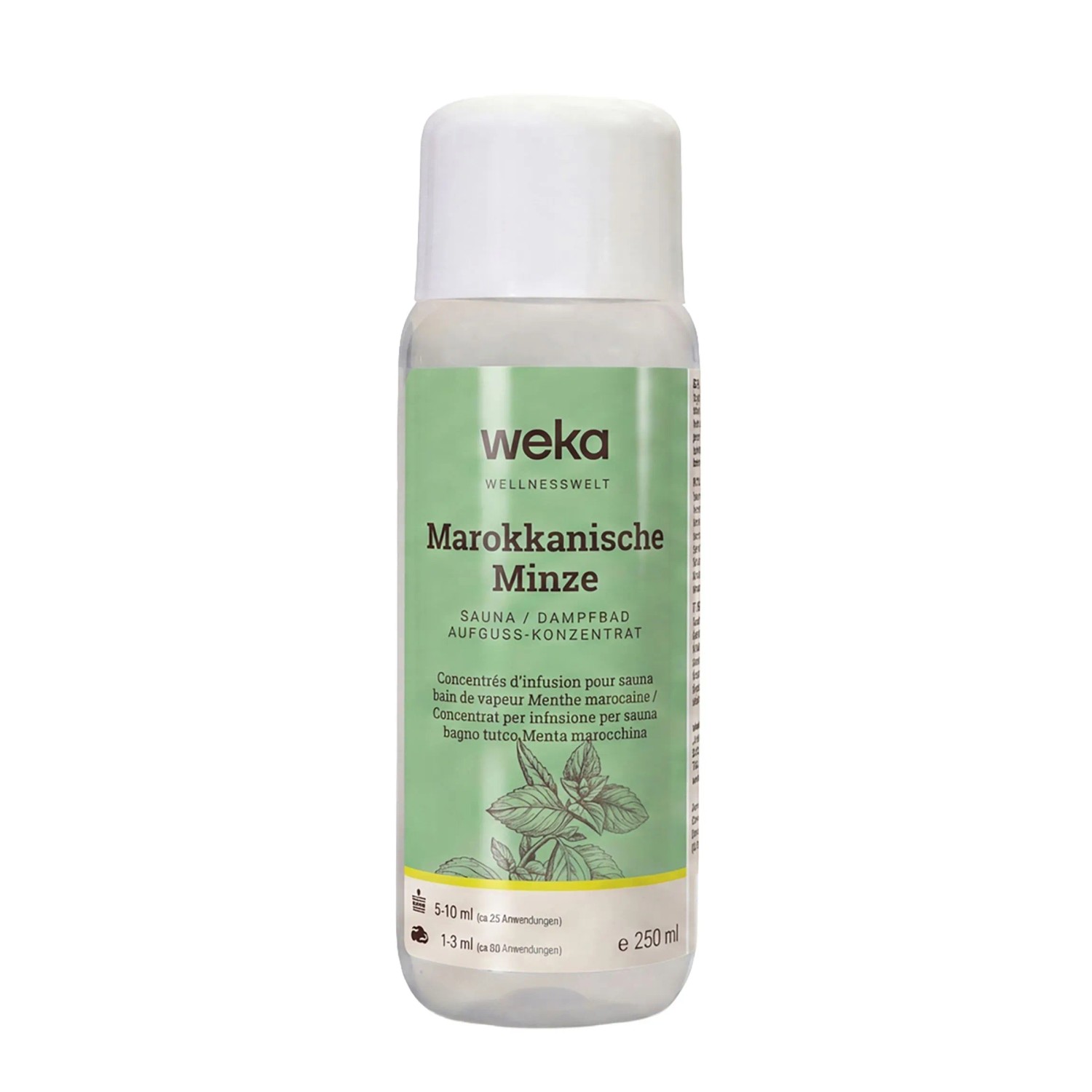 WekaPur Sauna-/Dampfbadduft Minze
