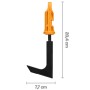 Fiskars Fugenkratzer mit Handgriff, OneClick System, orange-schwarz, Detailansicht.