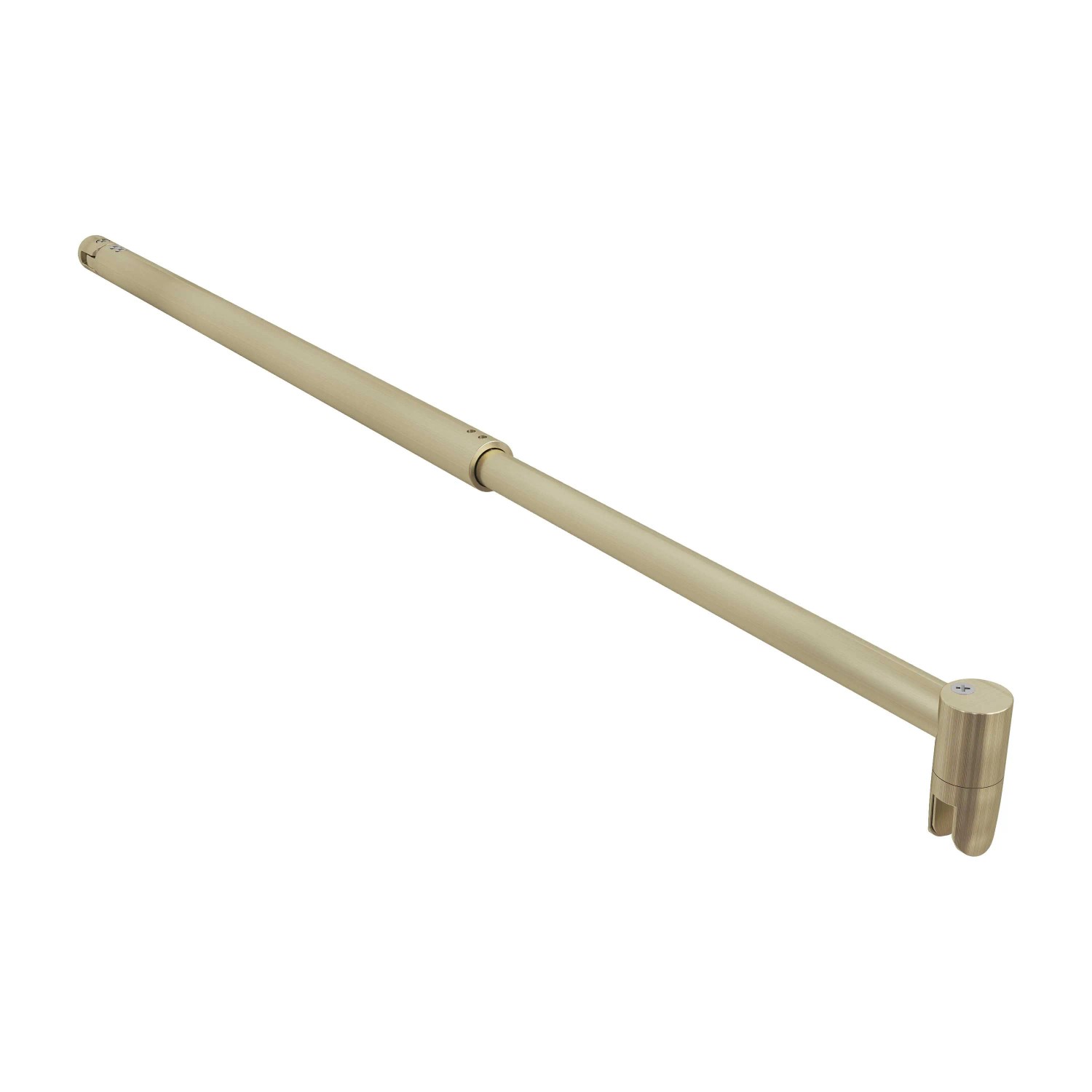 AICA 70-120cm Flexiblen Stabilisatoren Gold Glänzend Für 6-10mm Duschkabine Duschwand Walk In Glaswand