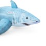 Bestway Schwimmtier Hai, 178 cm, aufblasbarer Hai mit Haltegriffen für Kinder ab 3 Jahren.