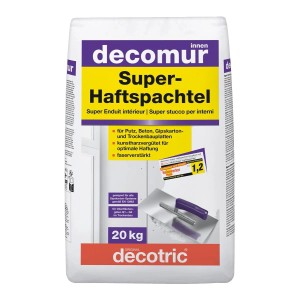 decomur Super-Haftspachtel 20 kg Weiß