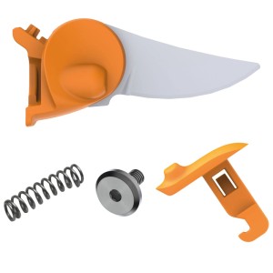 Fiskars Ersatzteile-Set für Gartenschere P981 X-Series DualAction, 4-teilig: Klinge, Feder, Schraube, Verriegelung.