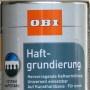 OBI Haftgrundierung Spray, weiß matt, 150ml Dose. Grundier-Spray für Innen & Außen.
