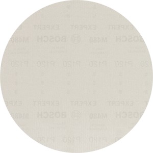 Bosch Expert M480 Netzschleifblatt, Ø 225 mm, K120, 25 Stück, für Exzenterschleifer.
