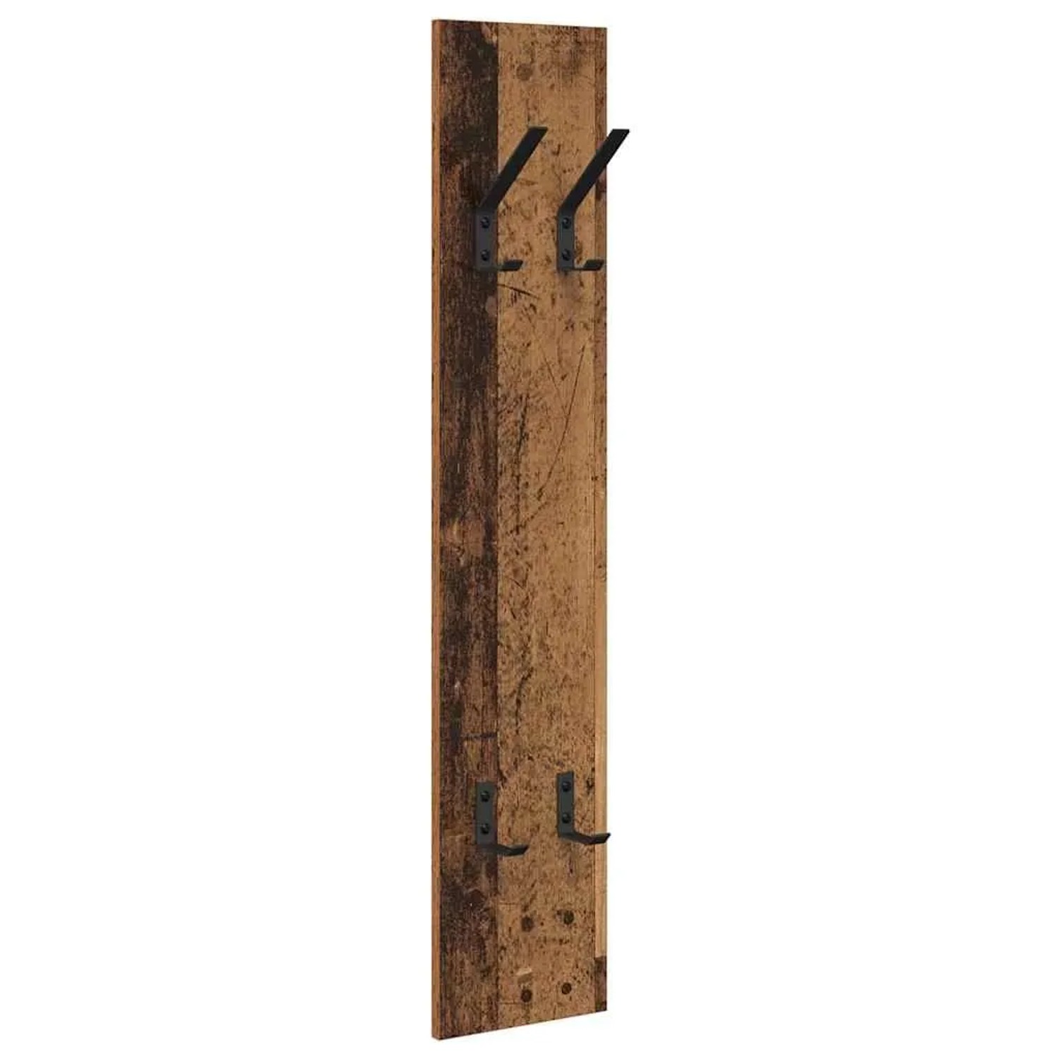 vidaXL Wandmontierter Nachttisch Altholz 20 x 1,5 x 100 cm 874465