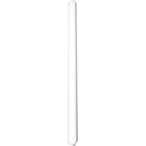 Graue LED Feuchtraumleuchte, 24 W, für Bad und Keller. Lange, schmale Bauform.