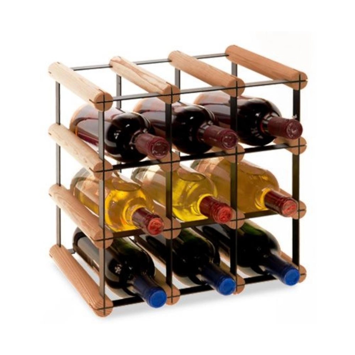 PROREGAL Modulares Weinregal Vinotega Mod Metal HxBxT 32,5 x 32,5 x 24,5 cm günstig online kaufen