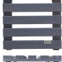 Wagner Multi Roller Nature, anthrazit, 100 kg Tragkraft, mit vier Doppelrollen.