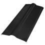 Schwarze Gutta Firsthaube Guttanit+ (105x22x22cm) für Bitumenbedachung.
