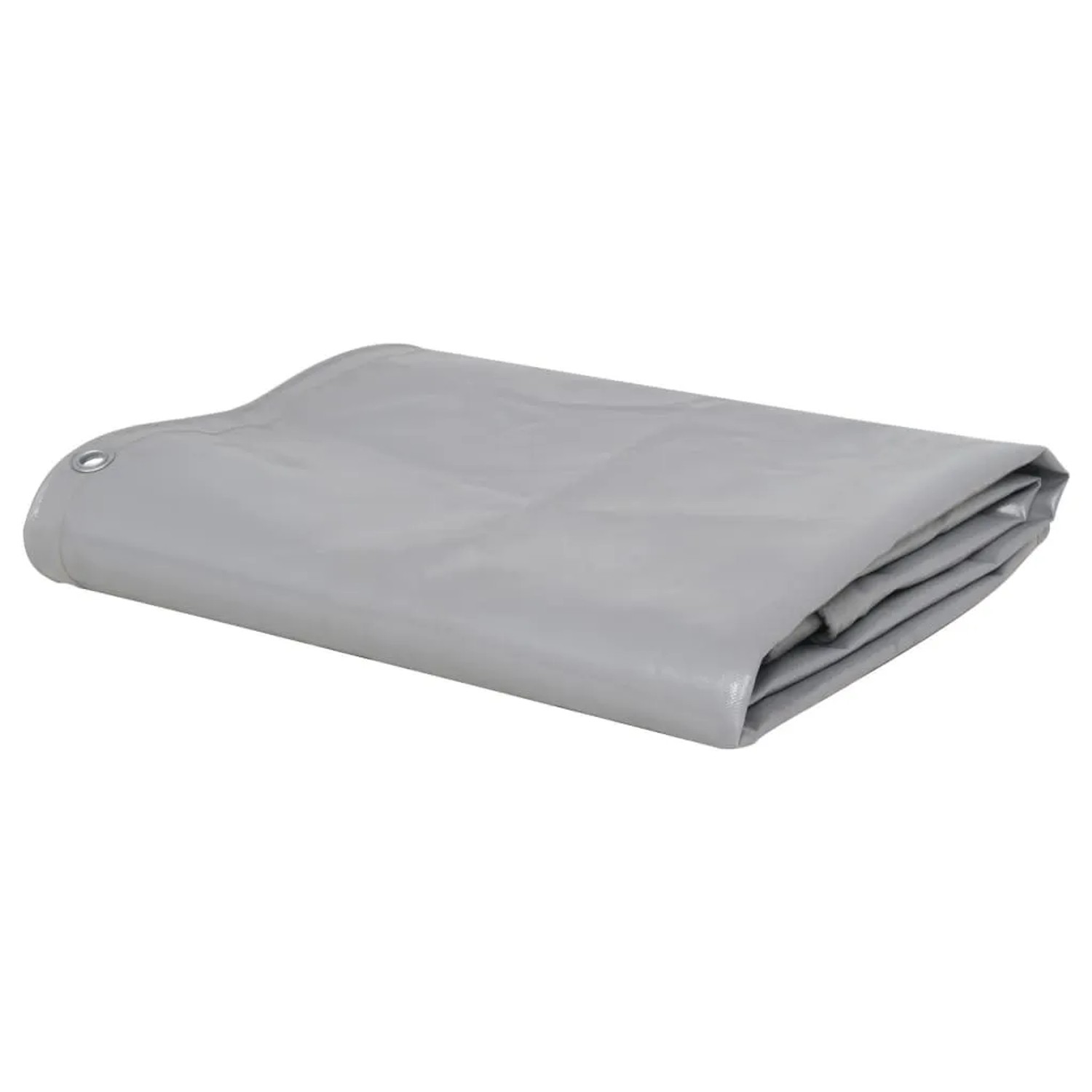 vidaXL Abdeckplane 650 g/m² 1,5 x 10 m Grau 144888