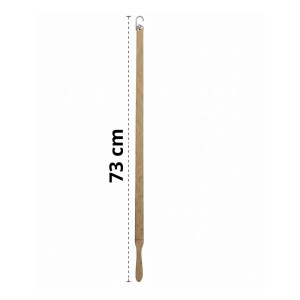 BigDean Zeitungshalter Primus mit Einspannlänge 60cm Buche Natur