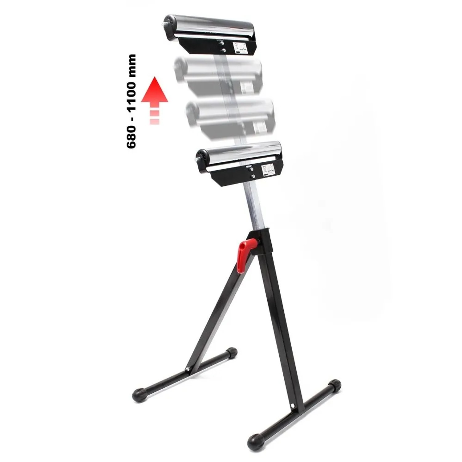 Wiltec Rollenständer Bis 60Kg Rollenbock Höhenverstellbar 68-110 Cm Stützbock_2
