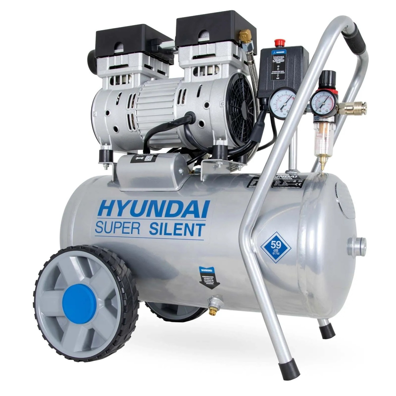 Hyundai Silent Kompressor 24 l 8 bar SAC55752