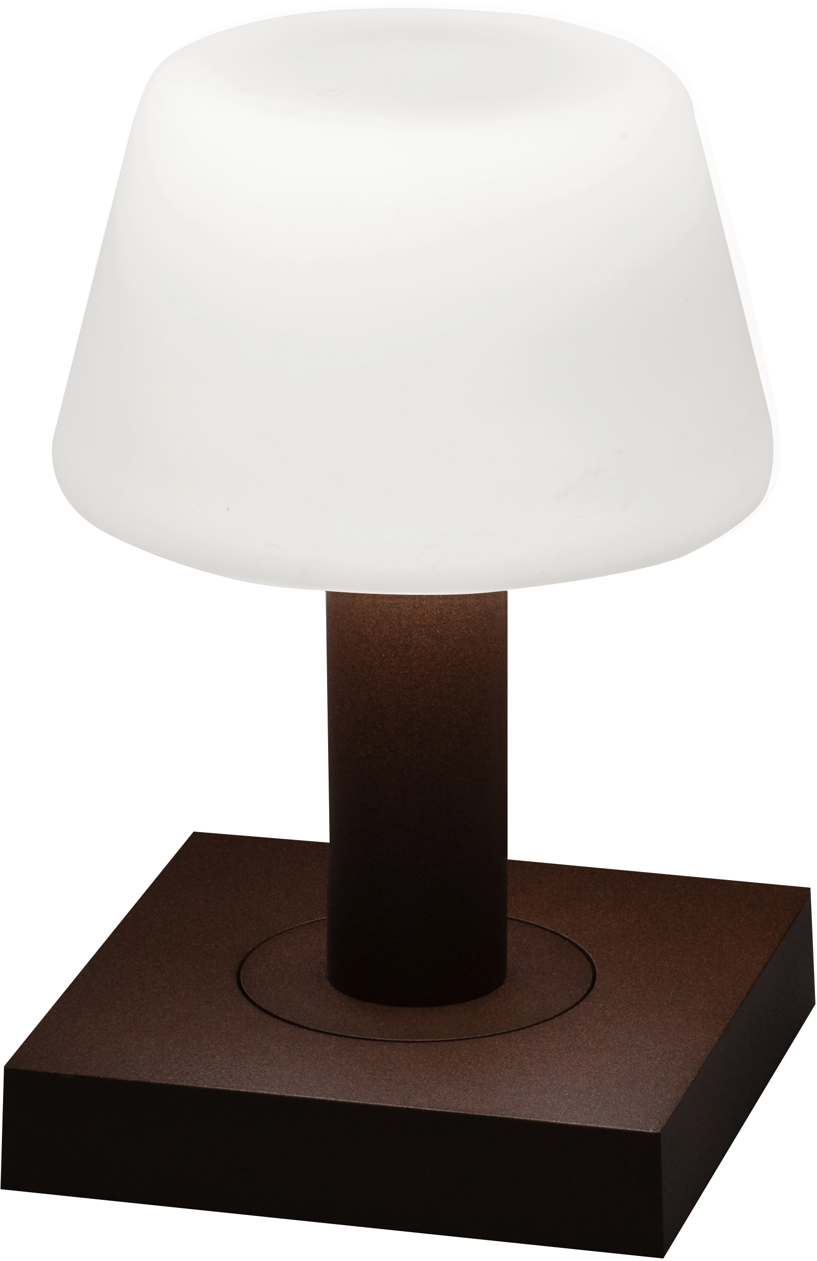 Konstsmide LED-Designer-Tischleuchte Monaco Rostfarben 19 cm x 12,5 cm 12,5  cm kaufen bei OBI