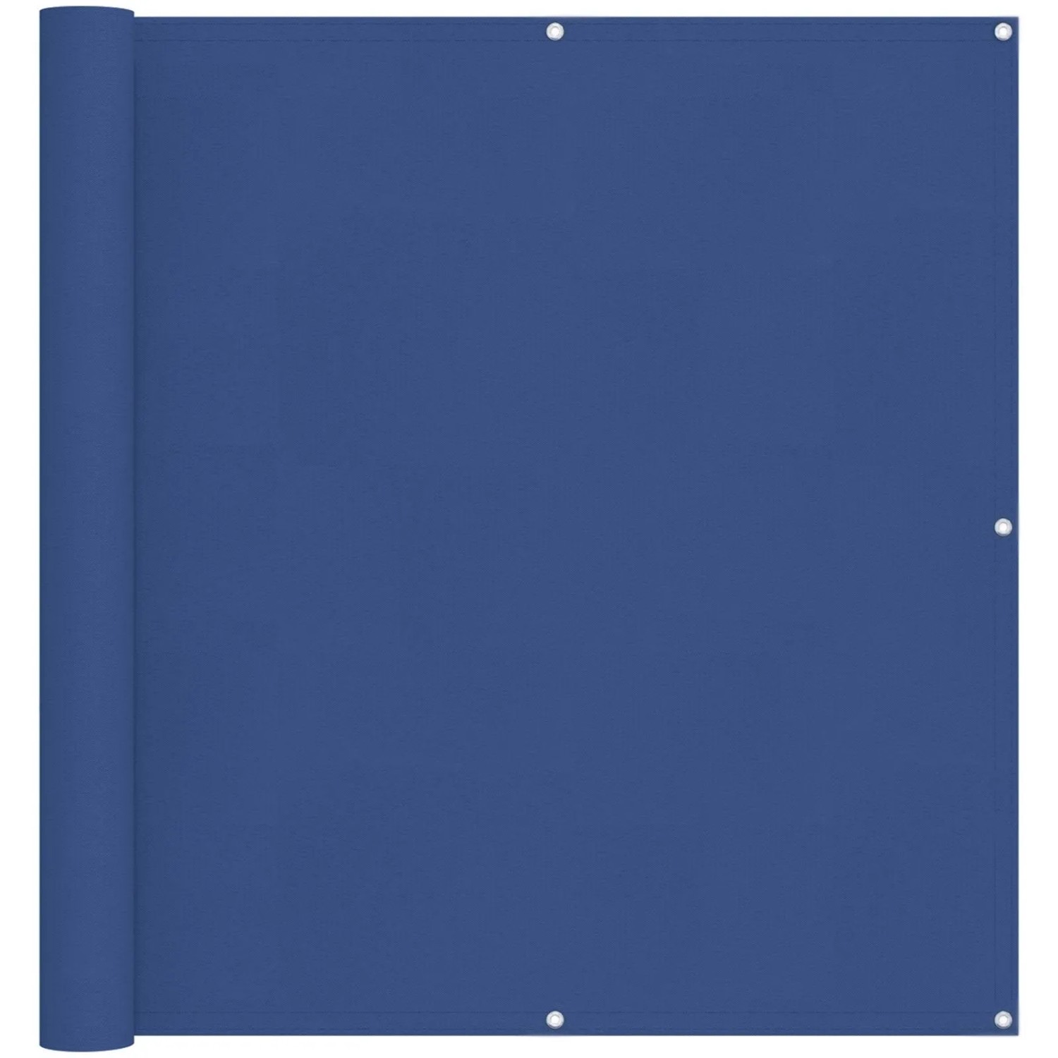 vidaXL Balkonsichtschutz Blau 110 x 600 cm Oxford-Stoff 42030784