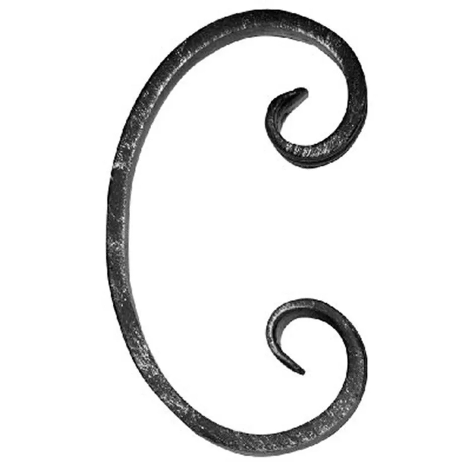 FeNau C-Schnecke Stahl 12 X 5 mm 70 X 120 mm Glatt