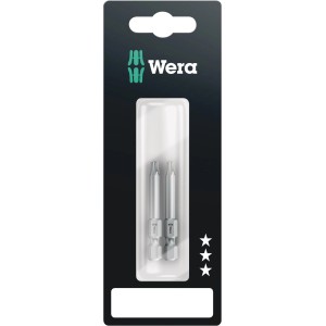Wera Bit-Set TX20, 2 Stück, für Innen-TX Schrauben, zähhart, im Blister.
