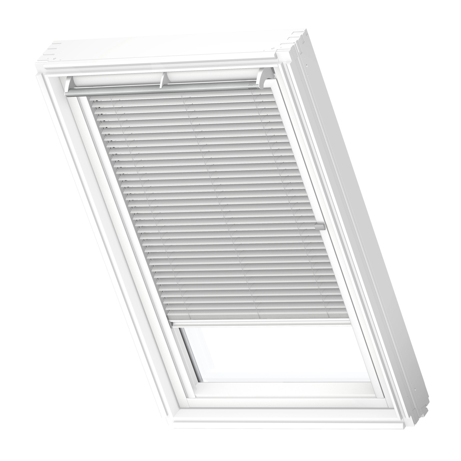 Velux Jalousie Manuell PAL M08 7057SWL 78 cm x 140 cm Silber Gebürstet günstig online kaufen