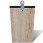 VidaXL Schmetterlingshaus, 4er-Set aus Holz mit grünen Dächern und Metallaufhängung.
