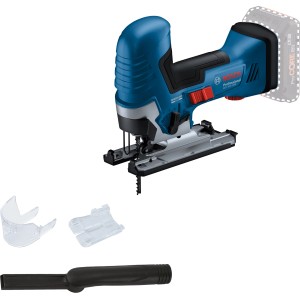 Bosch Professional Akku-Stichsäge GST 18 V-125 S in L-Boxx mit Zubehör.
