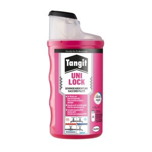 Pinke Tangit Uni-Lock Gewindedichtfaden 80m Spenderdose für Trinkwasser- & Gasgewinde bis 4 Zoll.