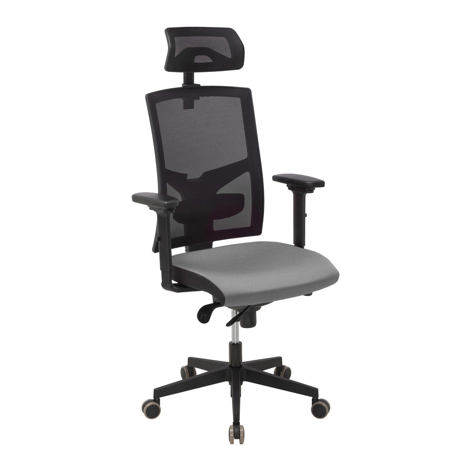 Mömax Chefsessel Boss Grau/Schwarz