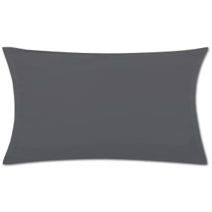 Bestlivings Kissenhülle Ellen, 40x80 cm, Anthrazit. Dekorative Kissenhülle für Wohn- und Schlafzimmer.