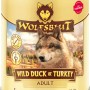 Wolfsblut Hunde-Nassfutter Wild Duck & Turkey, Dose mit Ente und Truthahn für adulte Hunde.