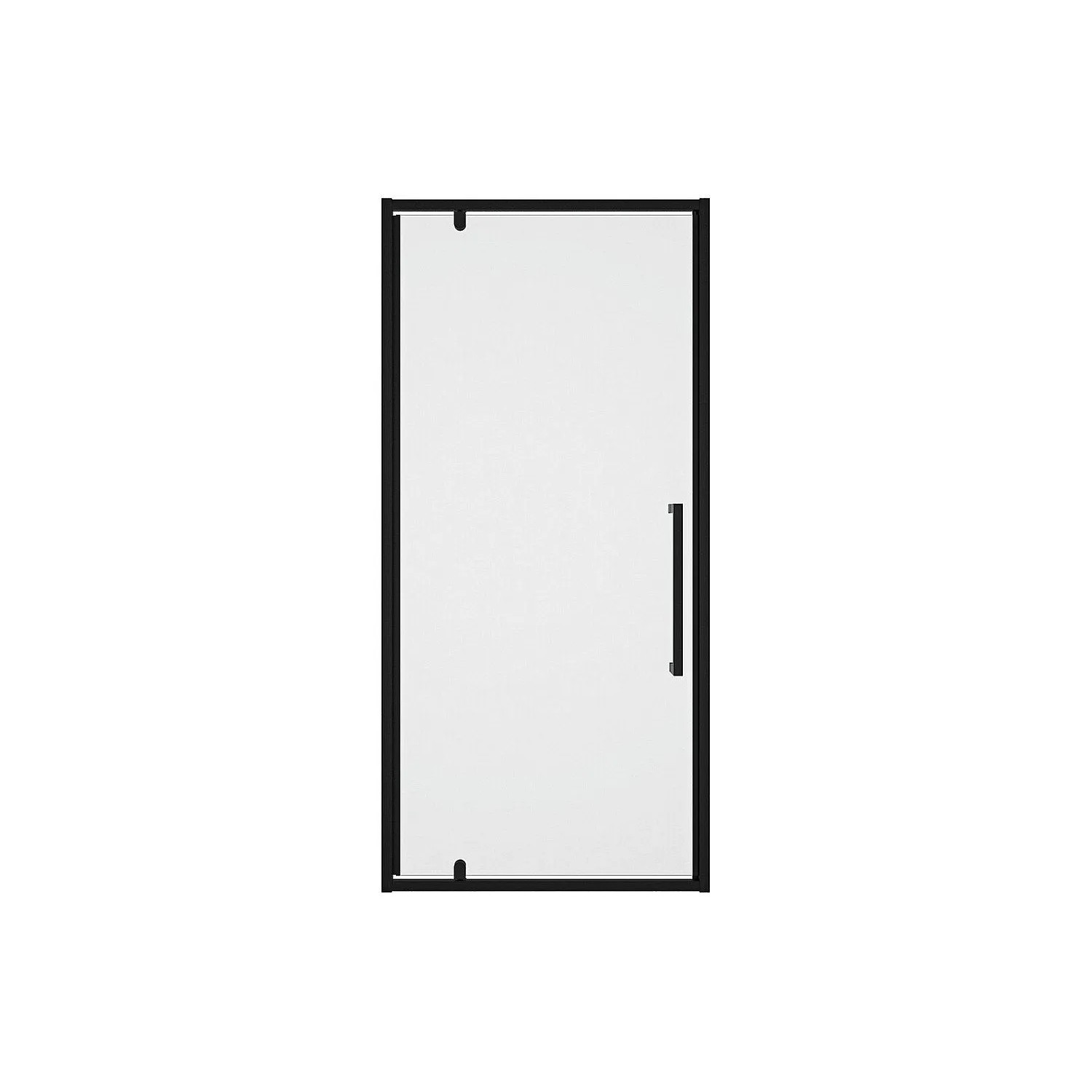 Vente-unique Duschtür Tamri Schwarz 90 cm