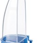 Trixie Tränke und Futterspender, 90ml, blau, für Vogelkäfige & Volieren.