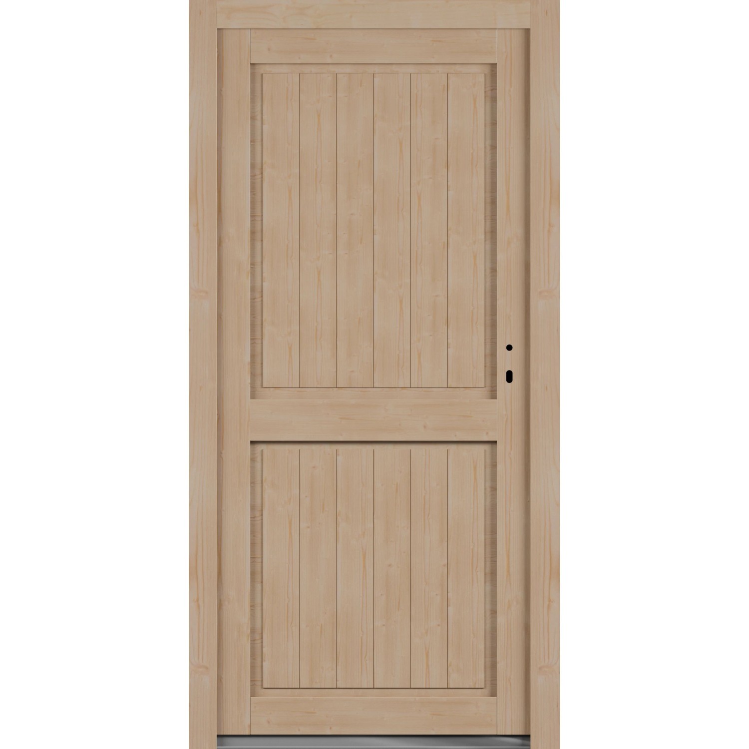 Roro Nebeneingangstür OHE 1003 Fichte 88 cm x 198 cm DIN R günstig online kaufen