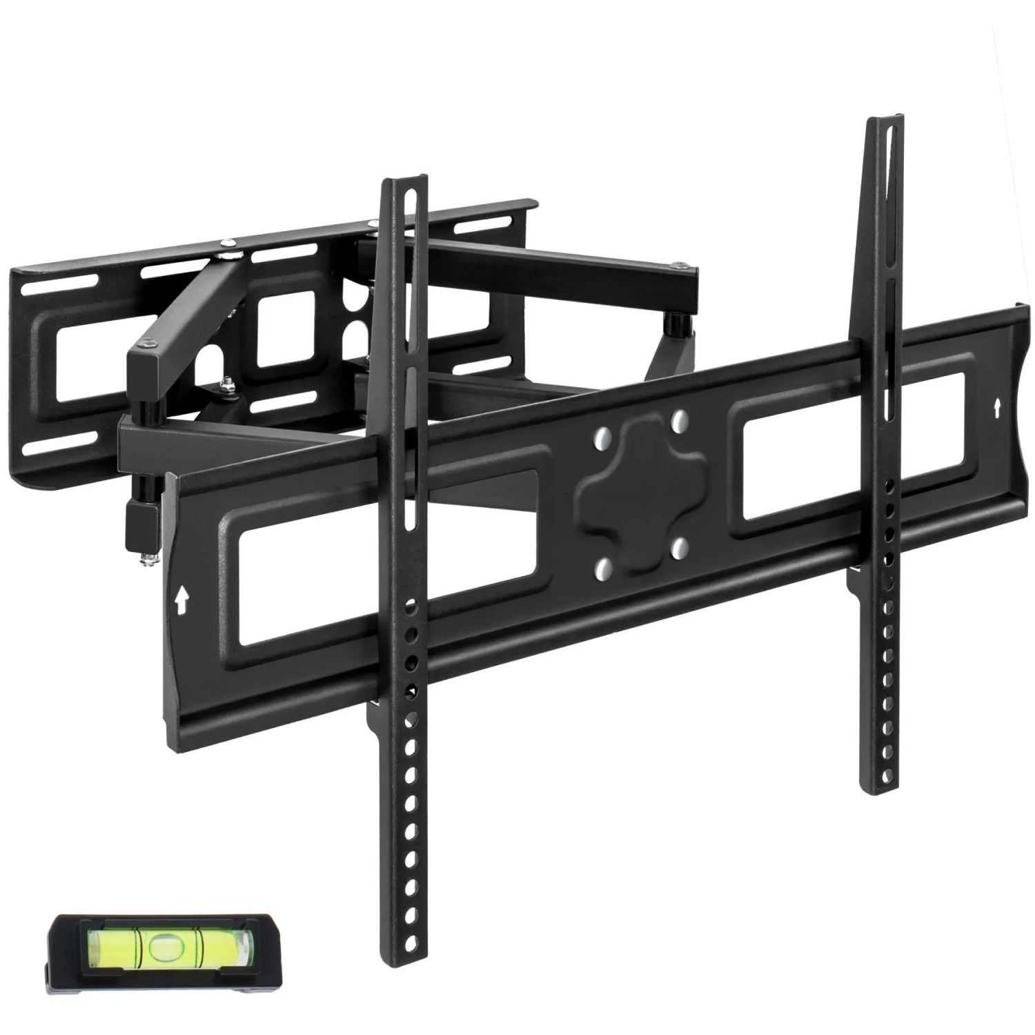 Tectake Tv Wandhalterung  Für 32   100 Zoll  81   254 cm  Max  Vesa 600 x 400  52 x 65 x 40 cm Schwarz