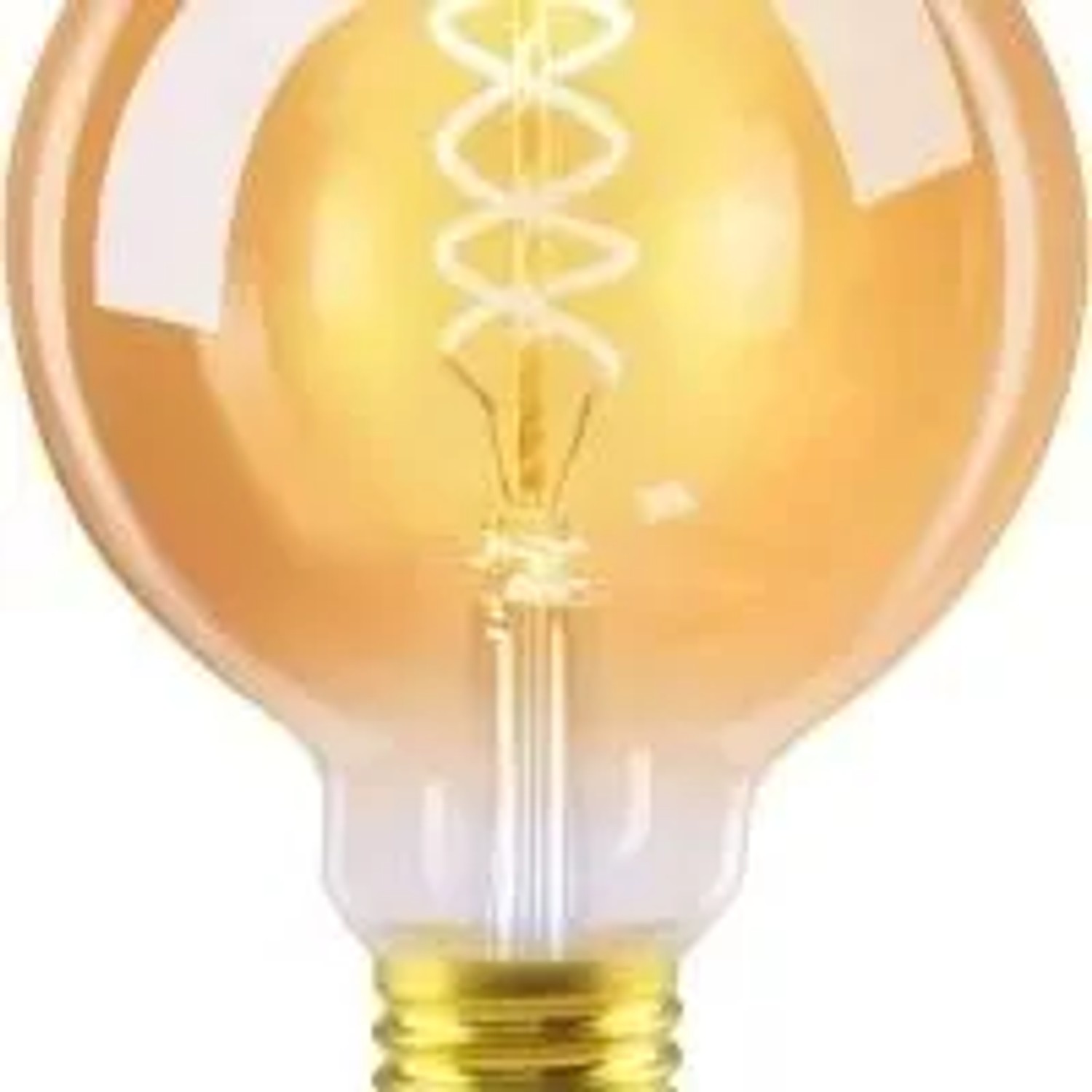 NETTLIFE LED Leuchtmittel aus Glass L17Braun