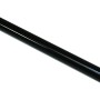 Gardinia Gardinenstange Chicago, Ø 20 mm, Schwarz, 240 cm. Stilvolle Vorhangstange für Gardinen.