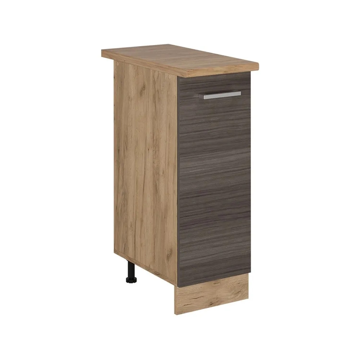 Vicco Apothekerschrank R-Line EdelGrau 30 x 82 AP Eiche Art Nr 54099