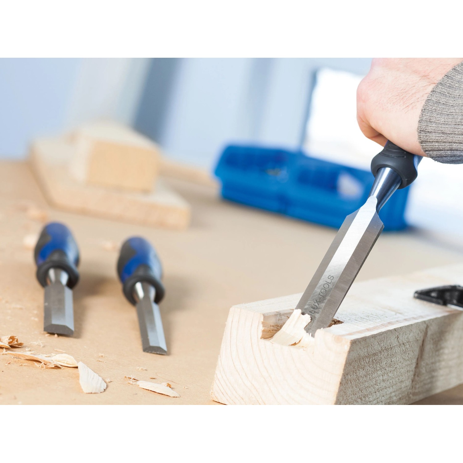 Rough Rider Holz-Schnitzwerkzeug-Set – Stechbeite Produktbild-Vorschau 2
