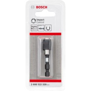 Bosch Schnellverschluss-Bithalter Impact Control im Blister, für schnellen Bitwechsel.