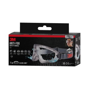 3M Schutzbrille Anti-Fog Antibeschlag Indirekte Belüftung Klarsichtscheibe