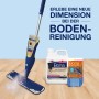 Bona Reiniger Nachfüllkanister 2,5l mit Wischmopp und Reinigungspad für geölte Böden.
