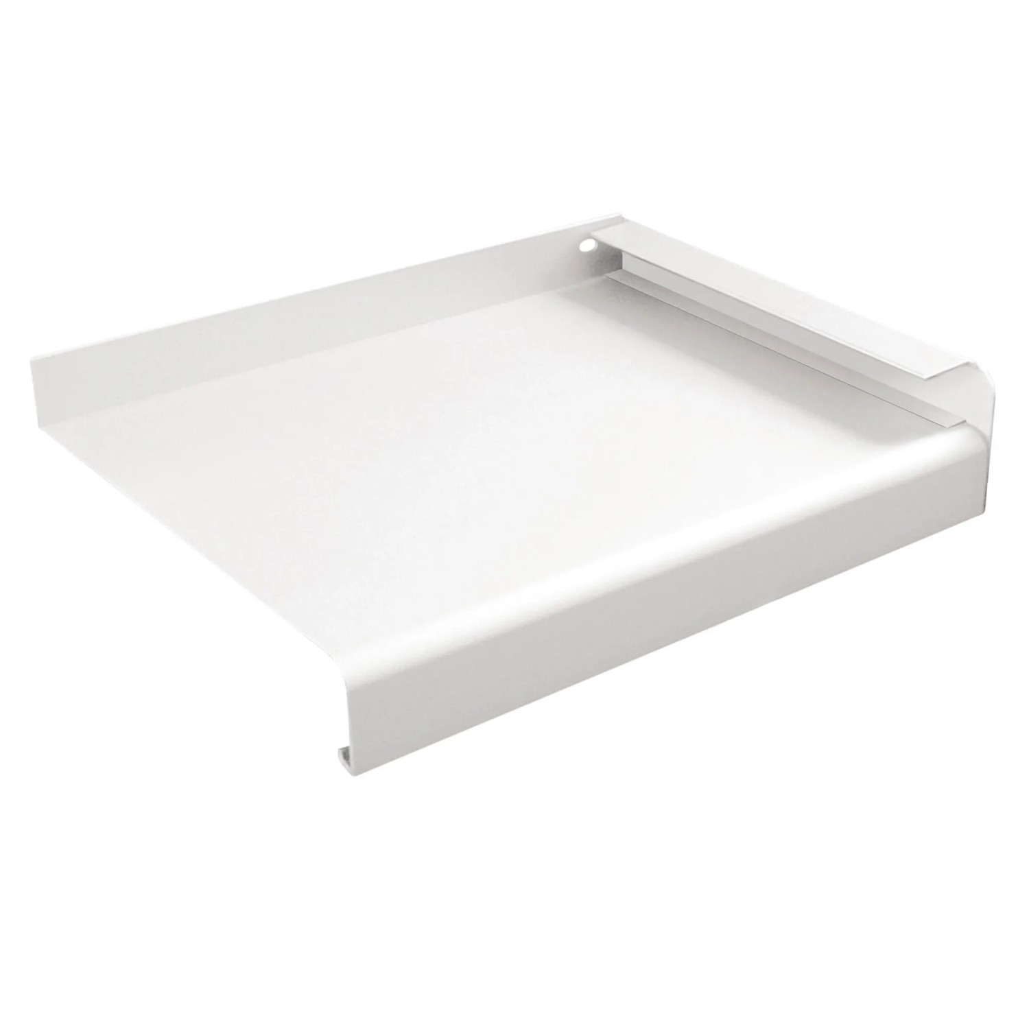 Roro Außenbank Aluminium 16,5 cm x 200 cm Weiß