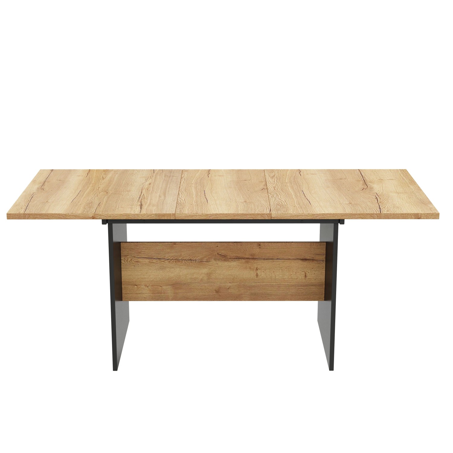 okwish Esstisch Erweiterbarer Esstisch im Minimalistischen Stil 180 × 80 cm Natur